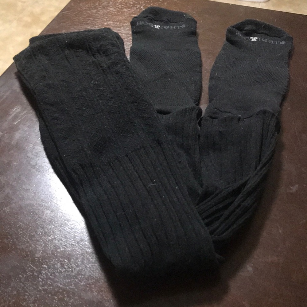 All Black Boot Tights